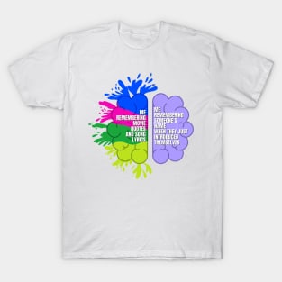 Autism Memory Issues Funny Design Perfect for Autistic People T-Shirt